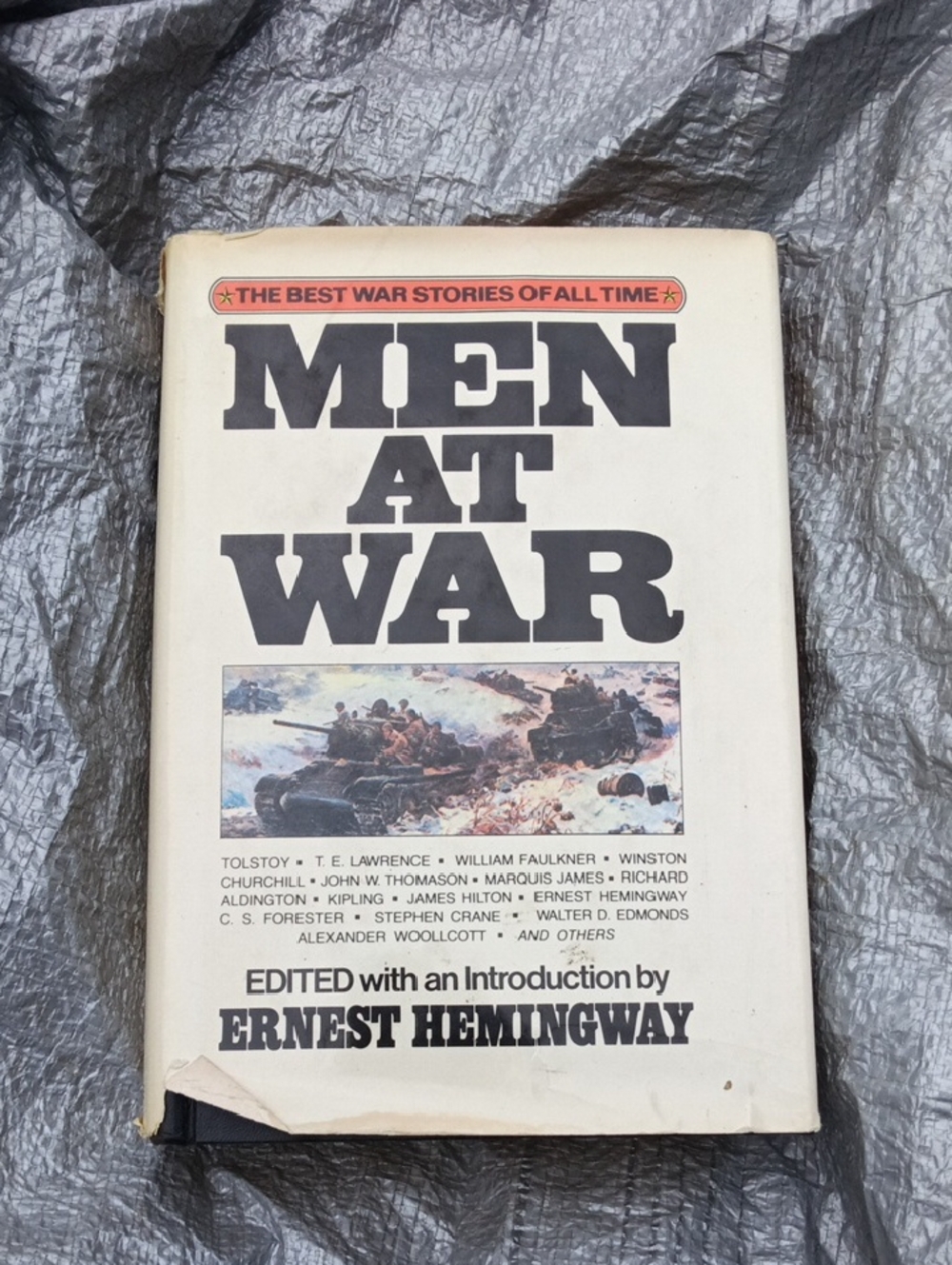Men At War Hardcover Jacket by